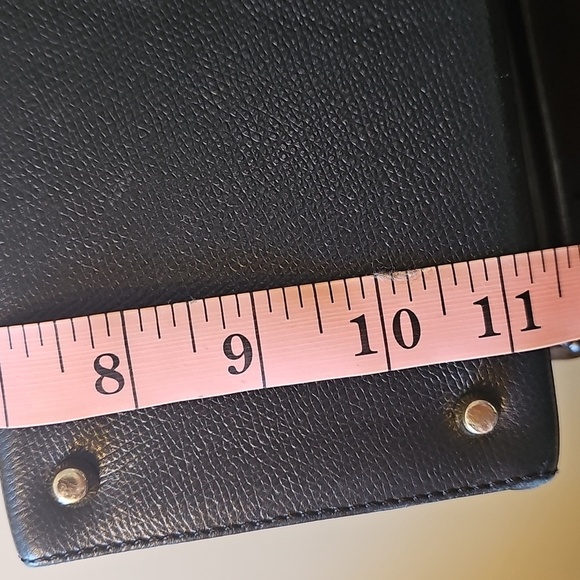 Designer GIANNI VERSACE Medusa Couture, Black Leather,  Ladies Purse - Picture 11 of 17